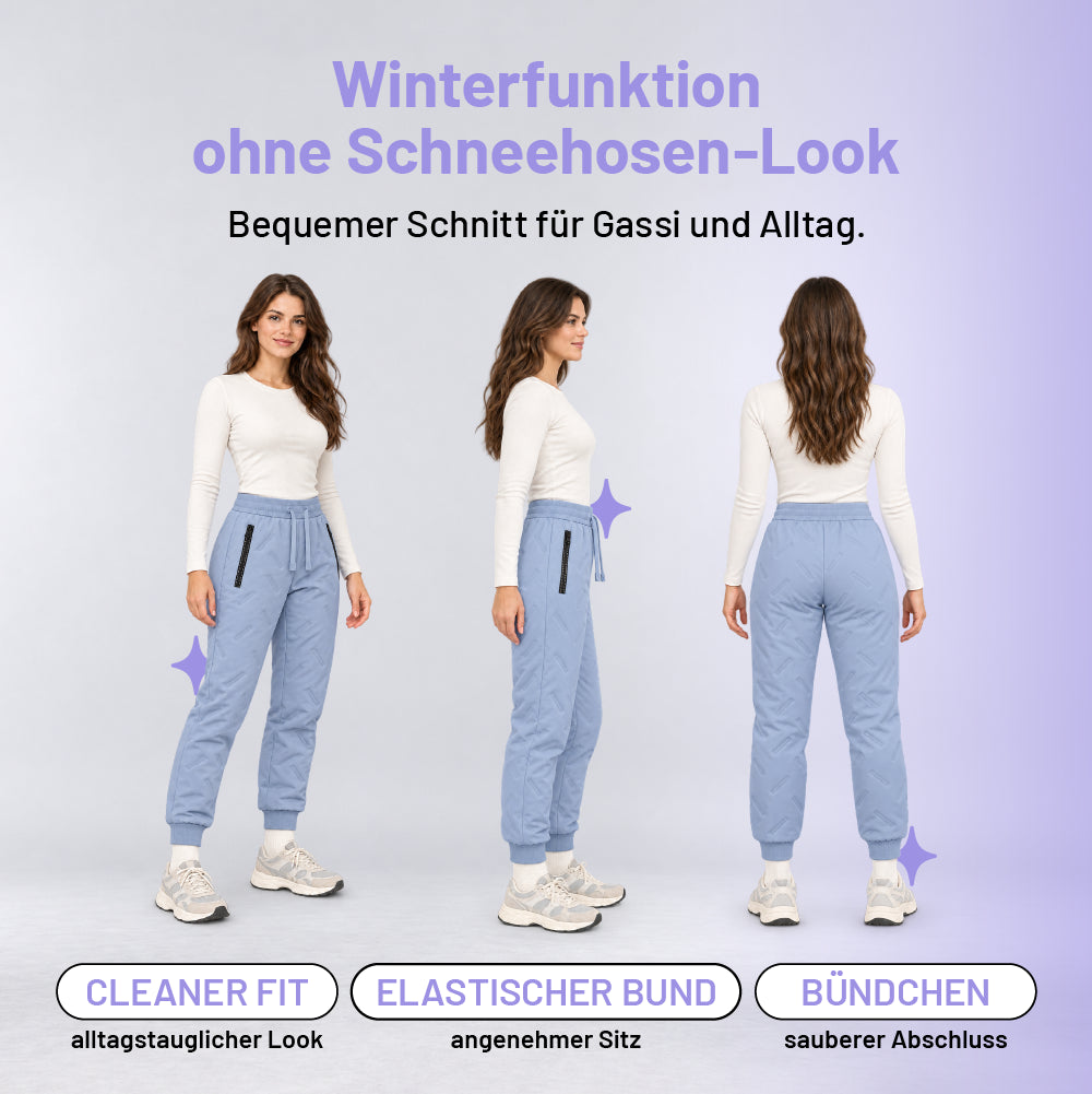 Gefütterte Thermo-Funktionshose – ideal für kalte Gassirunden