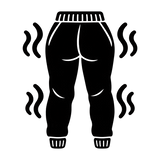 Hält Po & Beine angenehm warm