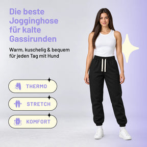 Gefütterte Thermo-Jogginghose – ideal für kalte Gassirunden