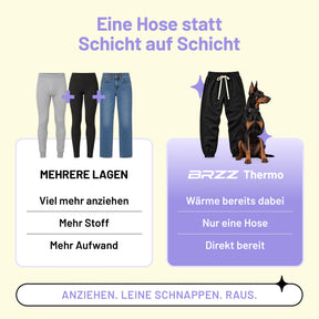Gefütterte Thermo-Jogginghose – ideal für kalte Gassirunden