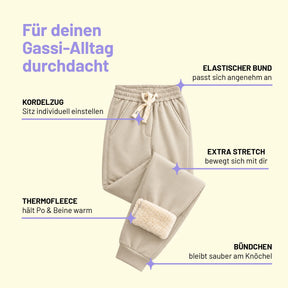 Gefütterte Thermo-Jogginghose – ideal für kalte Gassirunden